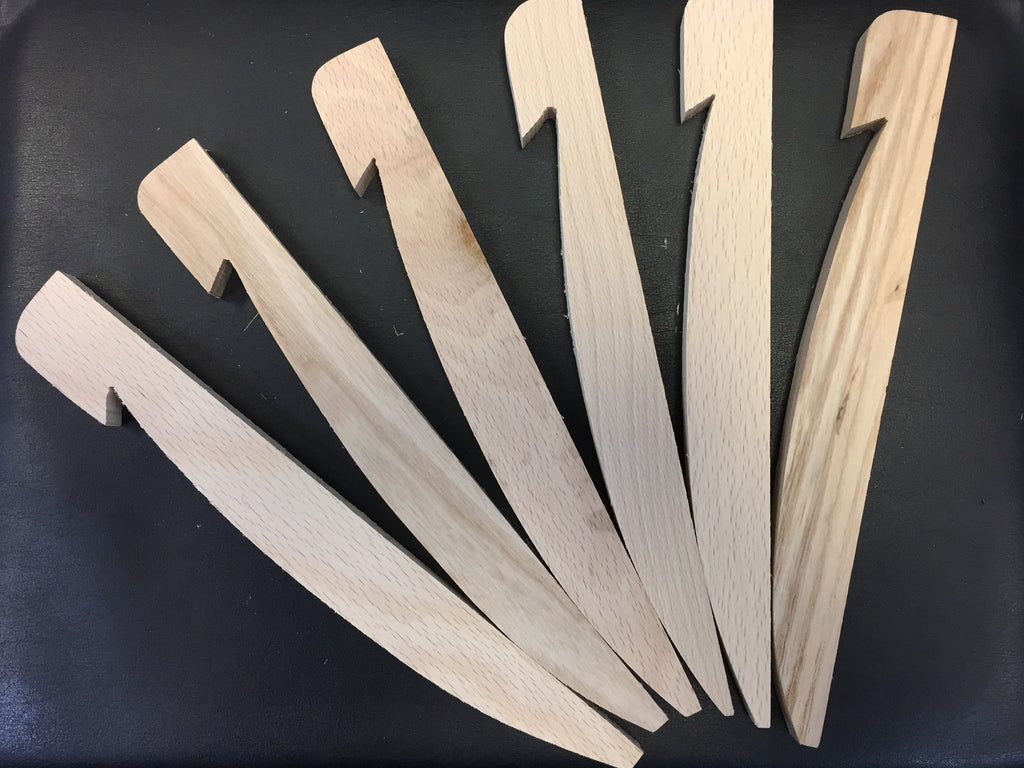 wooden tent pegs for camping or scouts