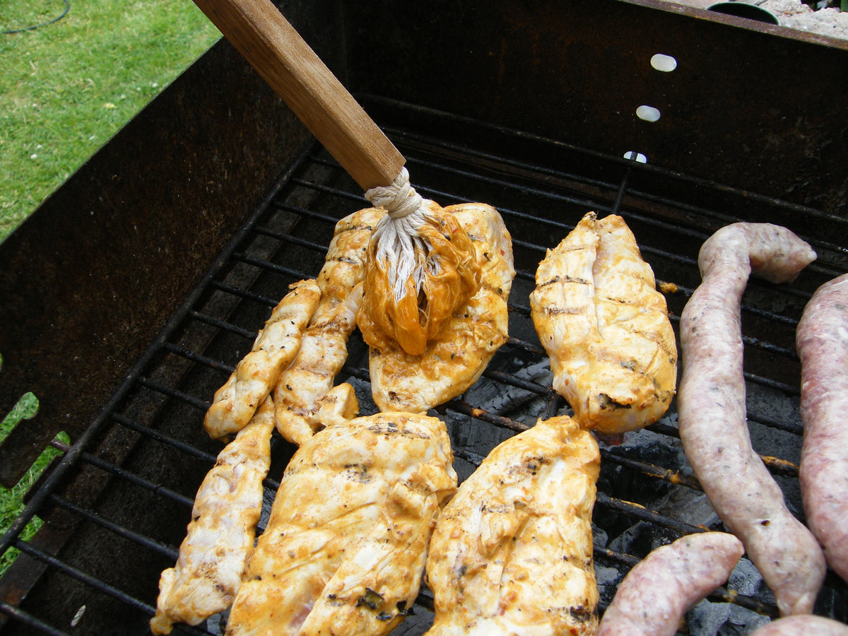 Great weather for bbq's - The Master Baster in use – The Chopping Block ...