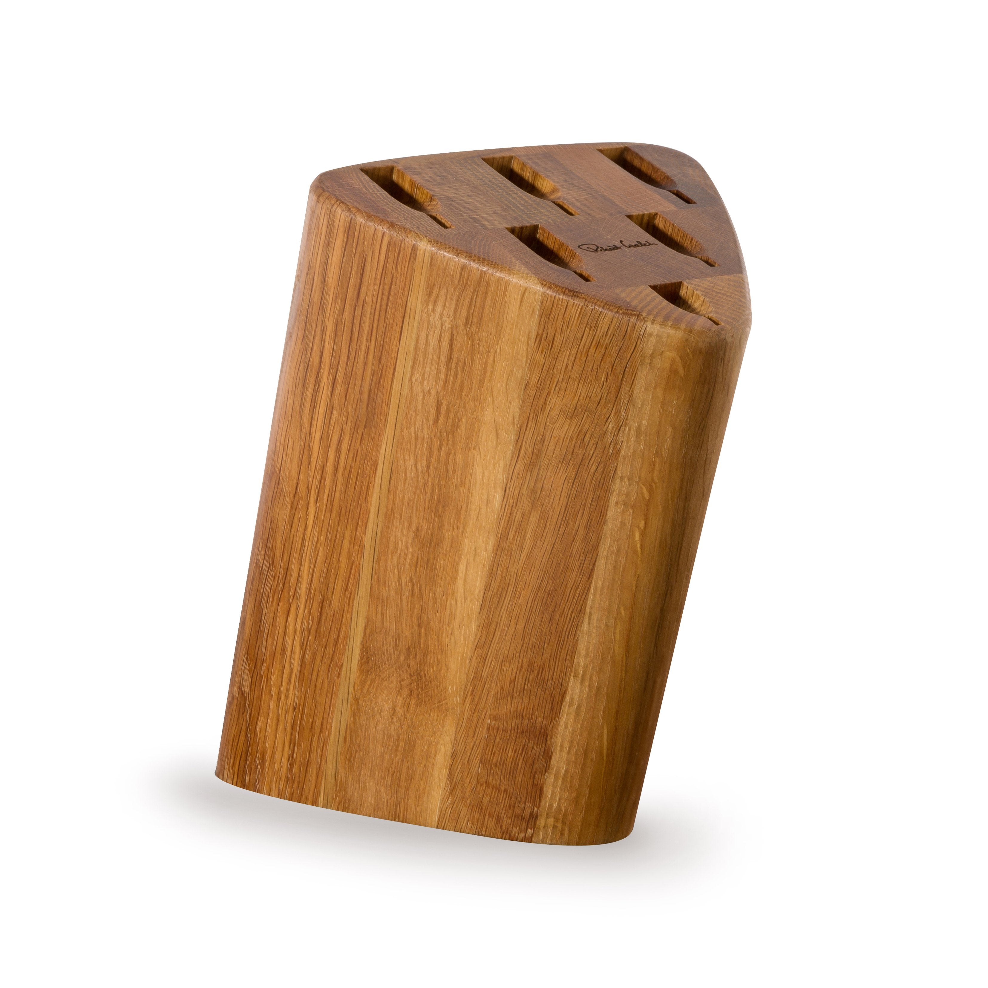Robert Welch Signature Prism Oak Knife Block Set The Chopping Block Shop
