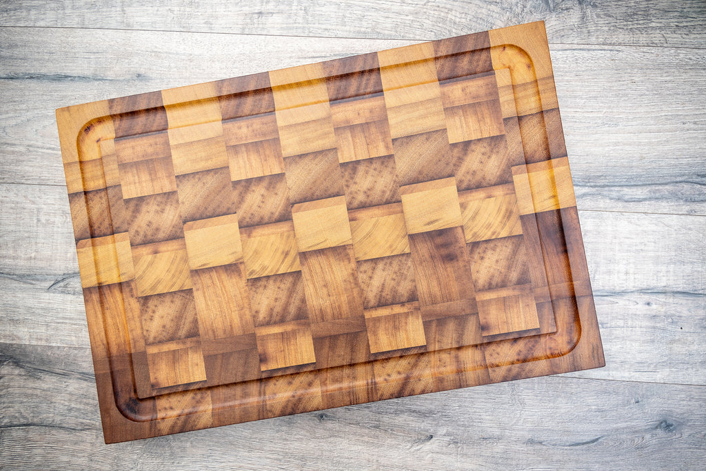 end grain cutting board