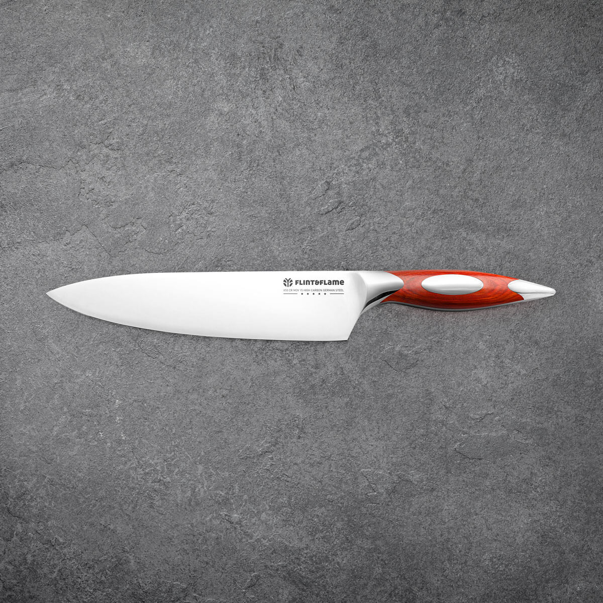 Flint and Flame 8 inch Chef Knife – Block Shop