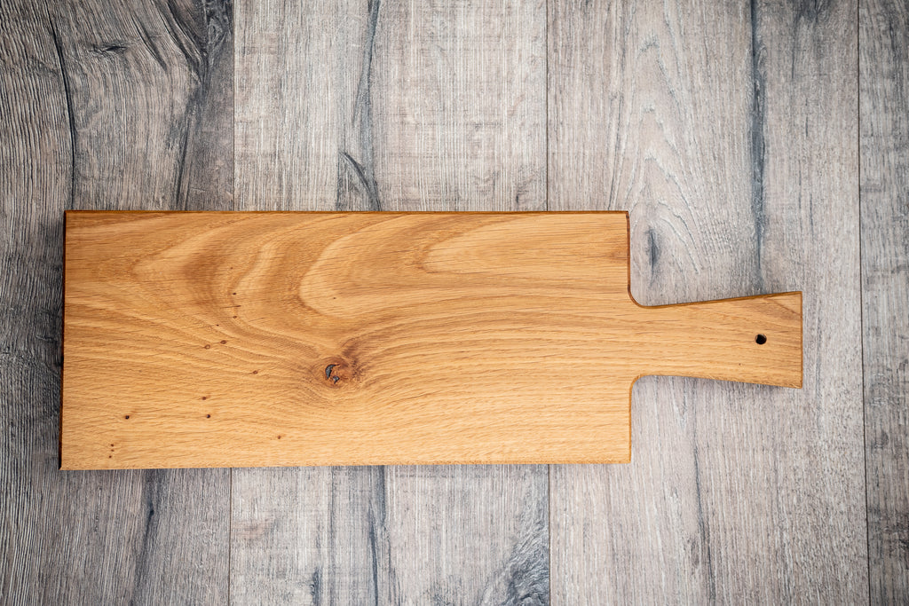 oak serving board