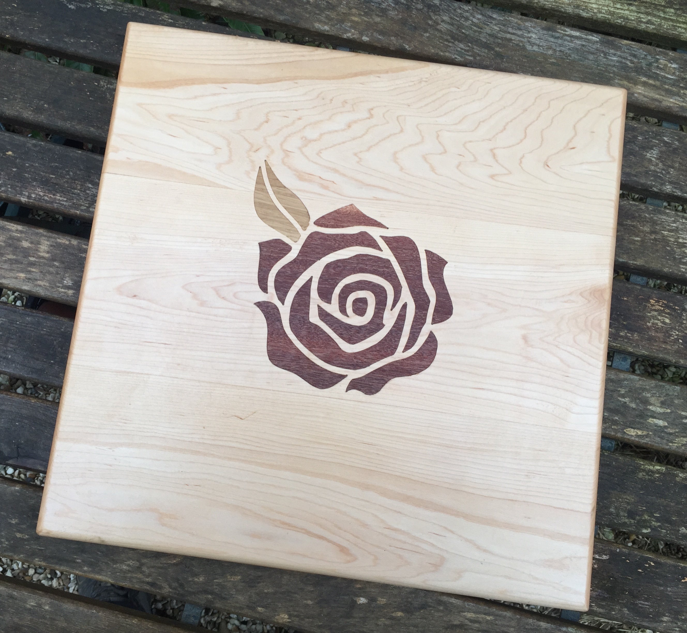 Rose Inlay Board – The Chopping Block Shop