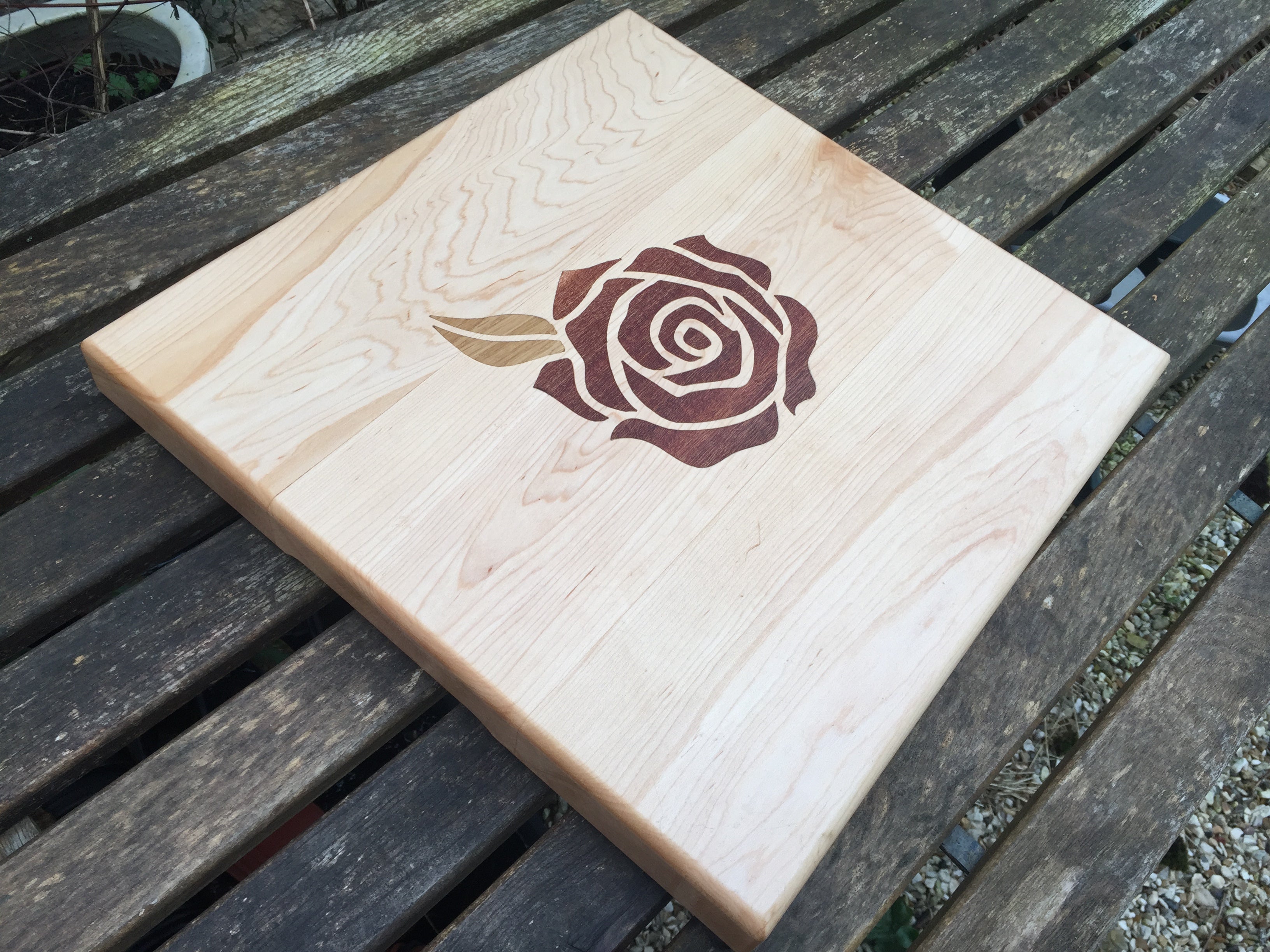 Rose Inlay Board – The Chopping Block Shop