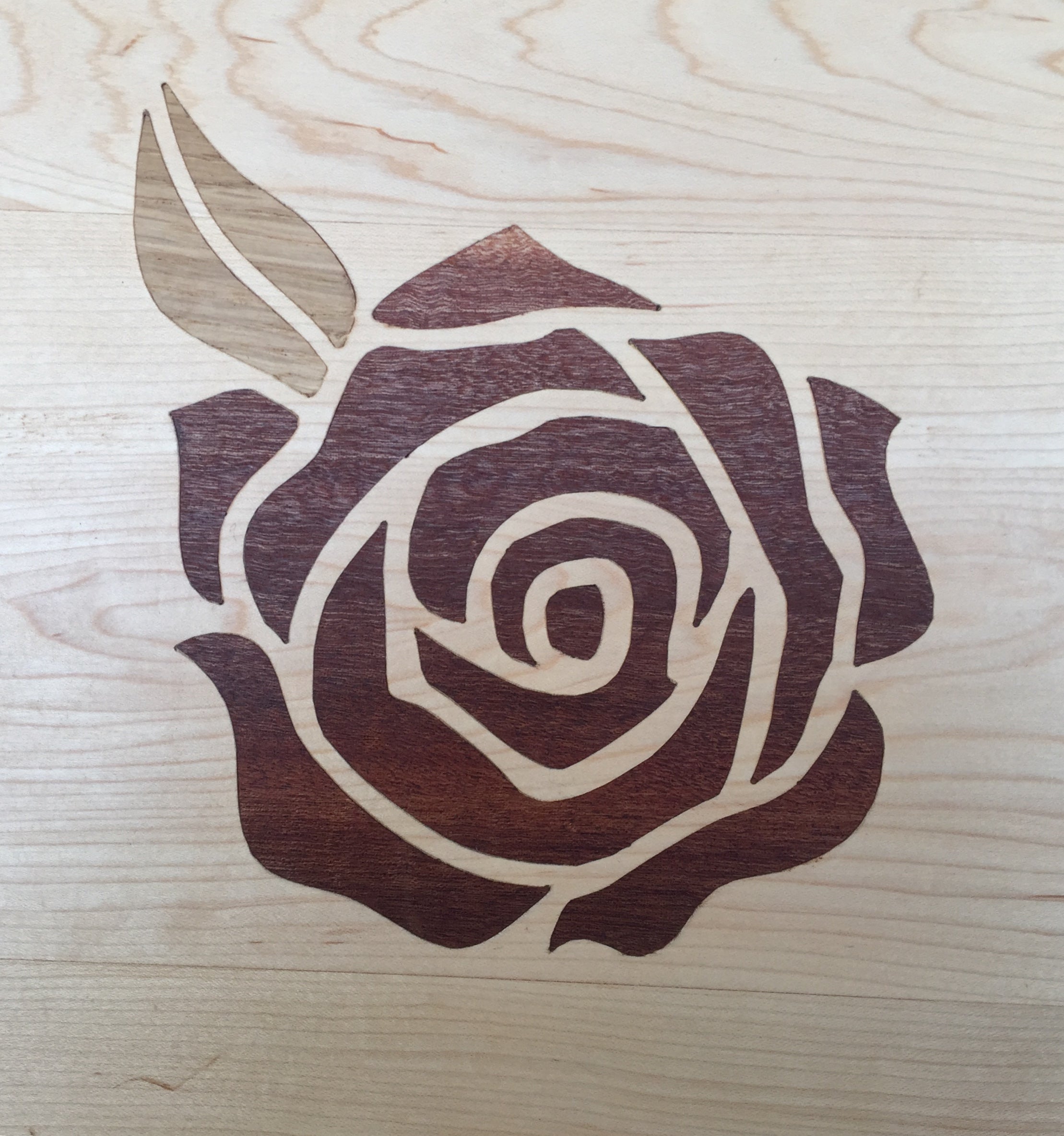 Rose Inlay Board – The Chopping Block Shop