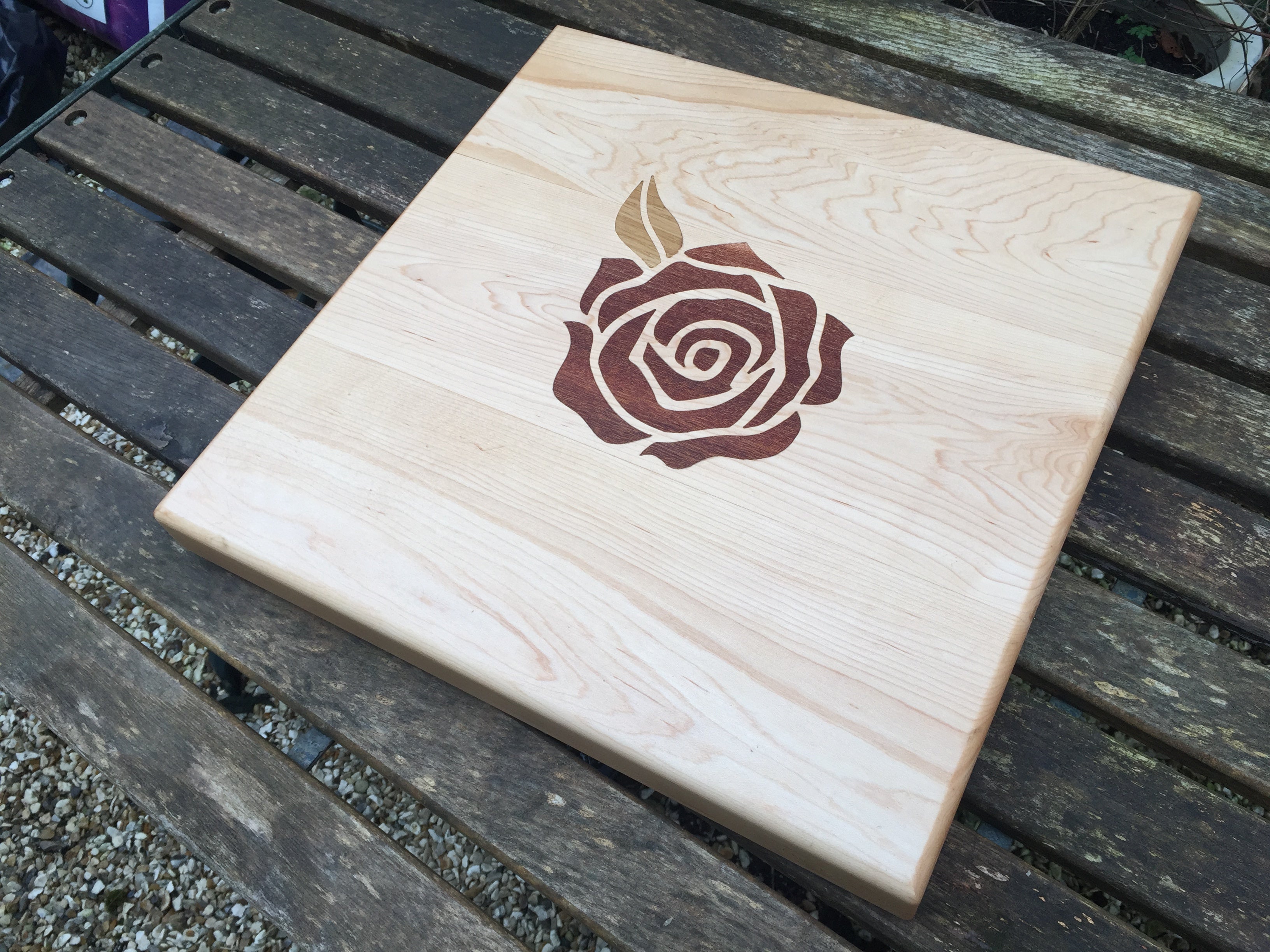 Rose Inlay Board – The Chopping Block Shop