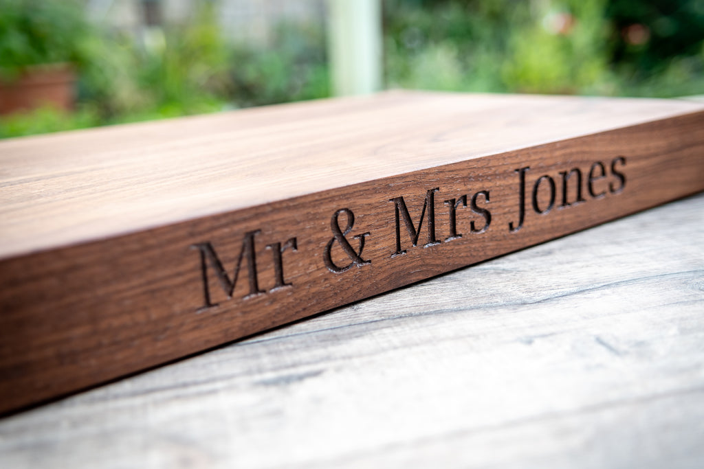 engraved chopping board, engraved cutting board